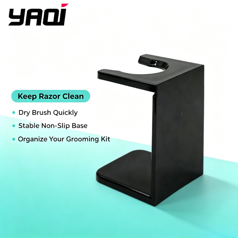 Men'S Grooming Organizer - 2026 YAQI Black Acrylic mens Shaving