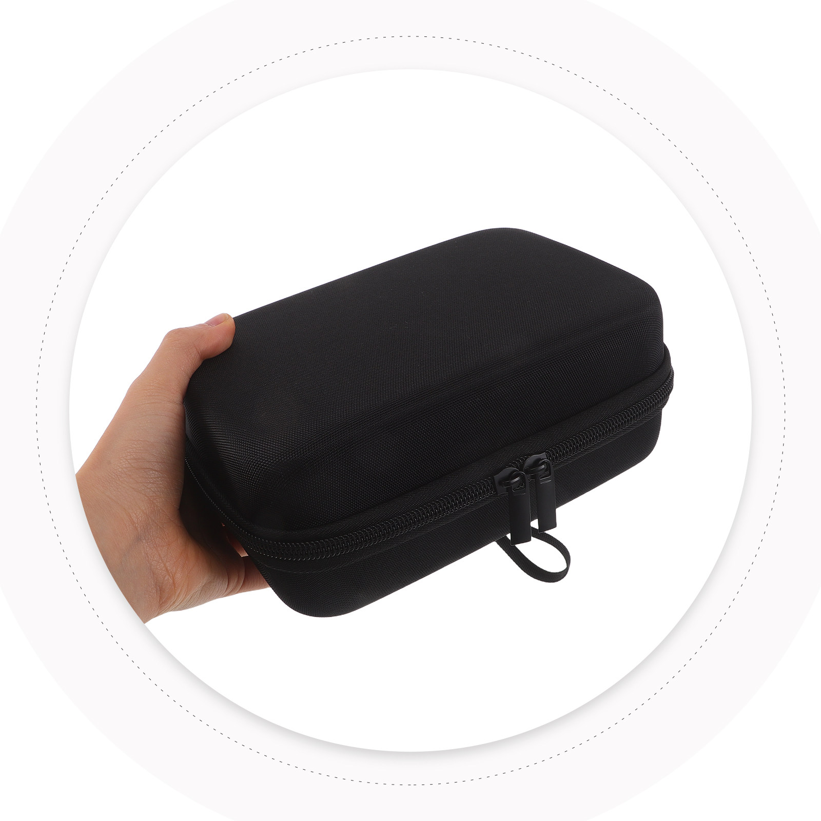 Men'S Grooming Organizer - Electric Razor Travel Bag Hard Shell
