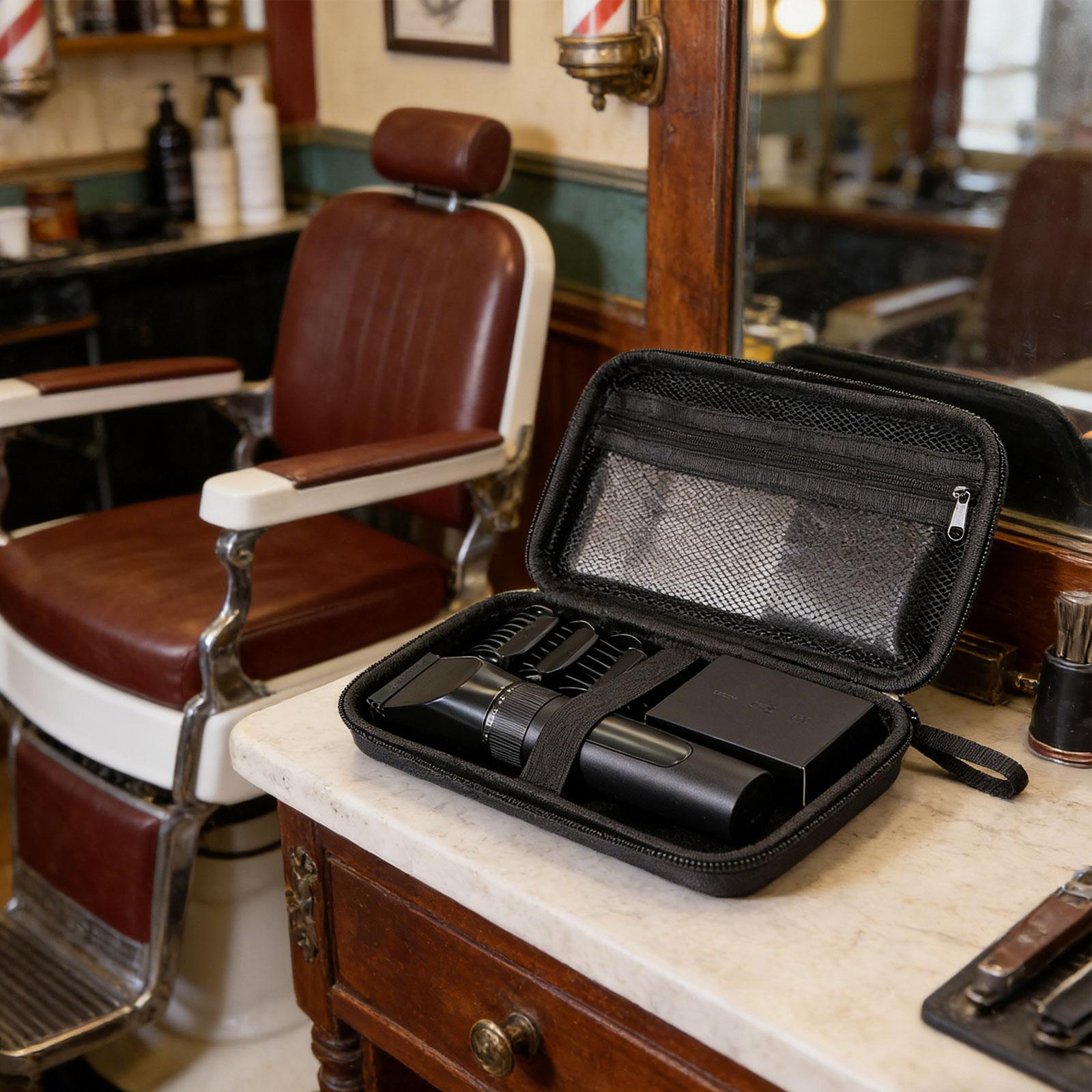 Men'S Grooming Organizer - Portable Case Barbers Bag Barbers Accessories