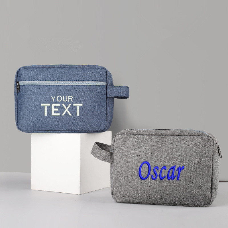 Custom Embroidery Name Man Was - огляд і ціна Mens Grooming Kit Case