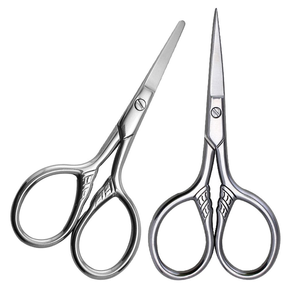2Pcs Small Eyebrow Scissors St - огляд і ціна Men'S Grooming Eyebrow Trimming