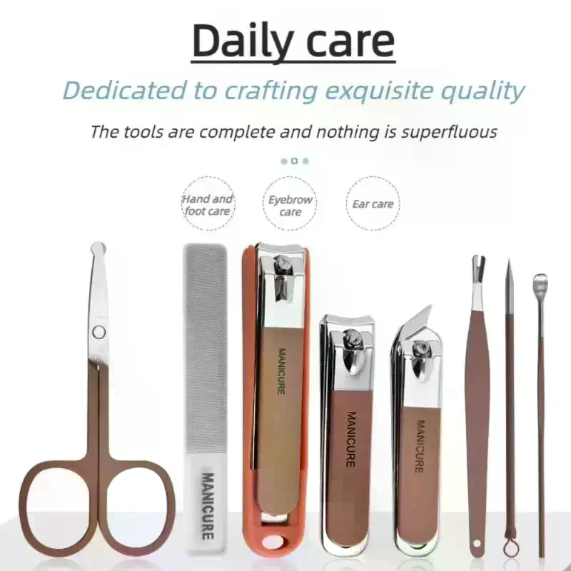 Nail Care Kit Anti-Splatter Ma - огляд і ціна Mens Grooming Kit Case