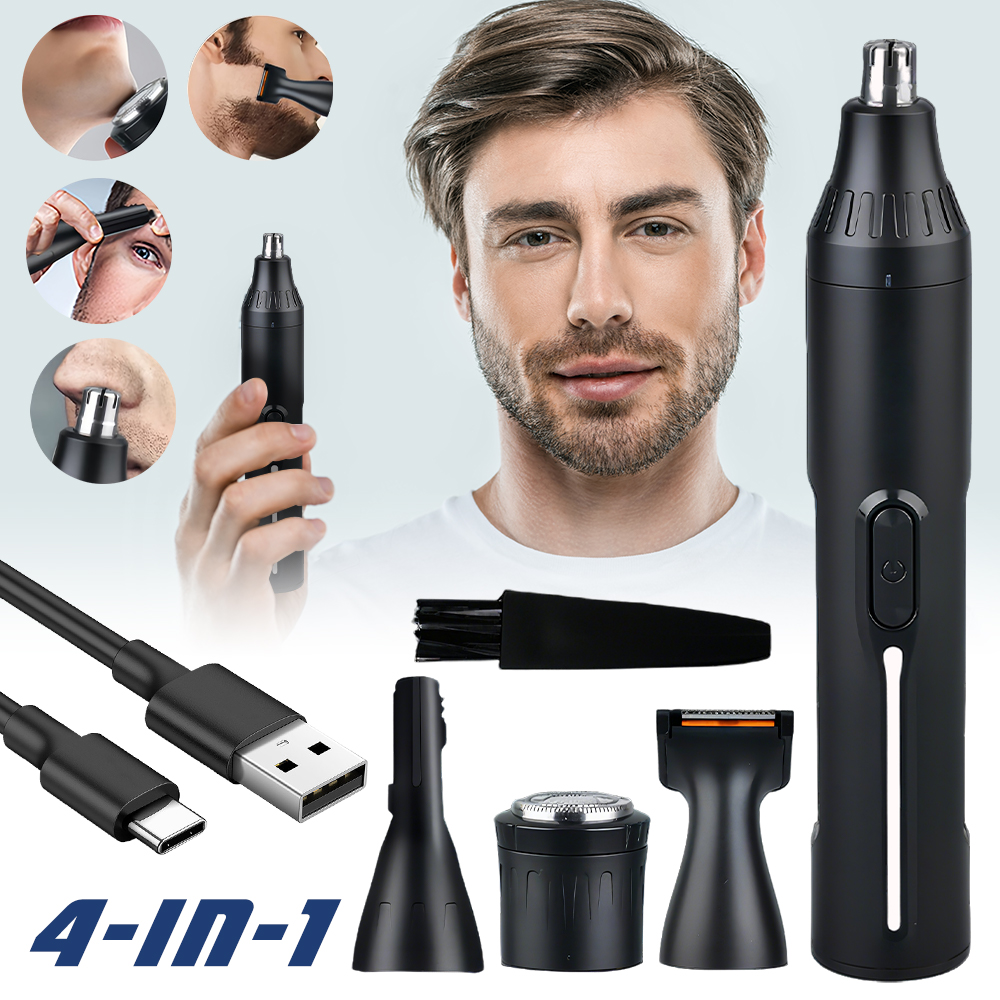 Portable 4 In 1 Men Facial Gro - огляд і ціна Men'S Grooming Eyebrow Trimming