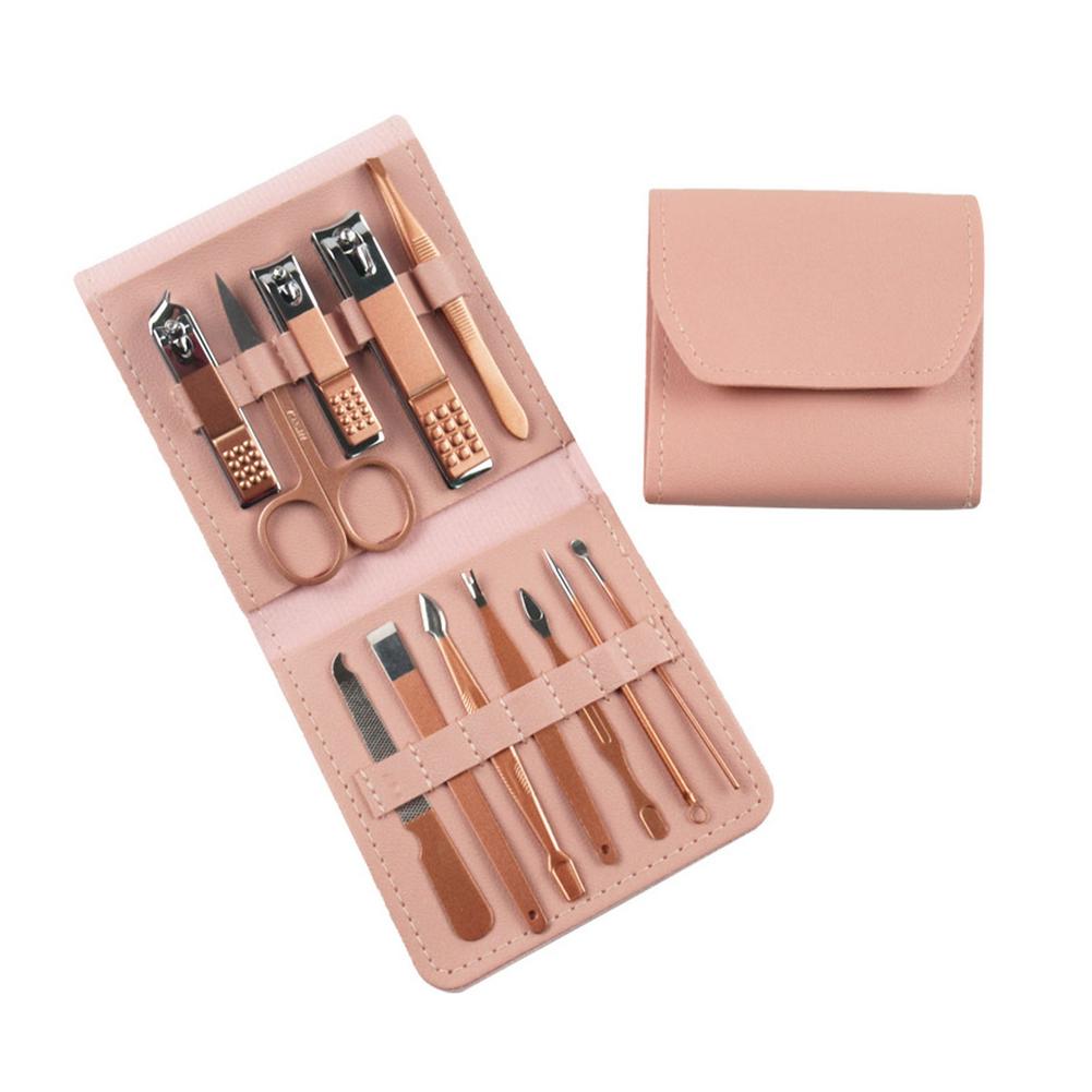 Travel Mini Manicure Set Nail  - огляд і ціна Mens Grooming Kit Case